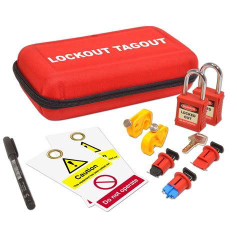 electrical box lockout|lockout tagout kits for electricians.